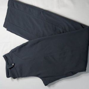 COPY - Women's Tall Athleta Dark Gray Stretch Pants With‎ Leg Snaps Size Small T